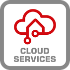 Symbol für Cloud Services