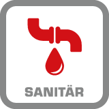 Symbol für Sanitär